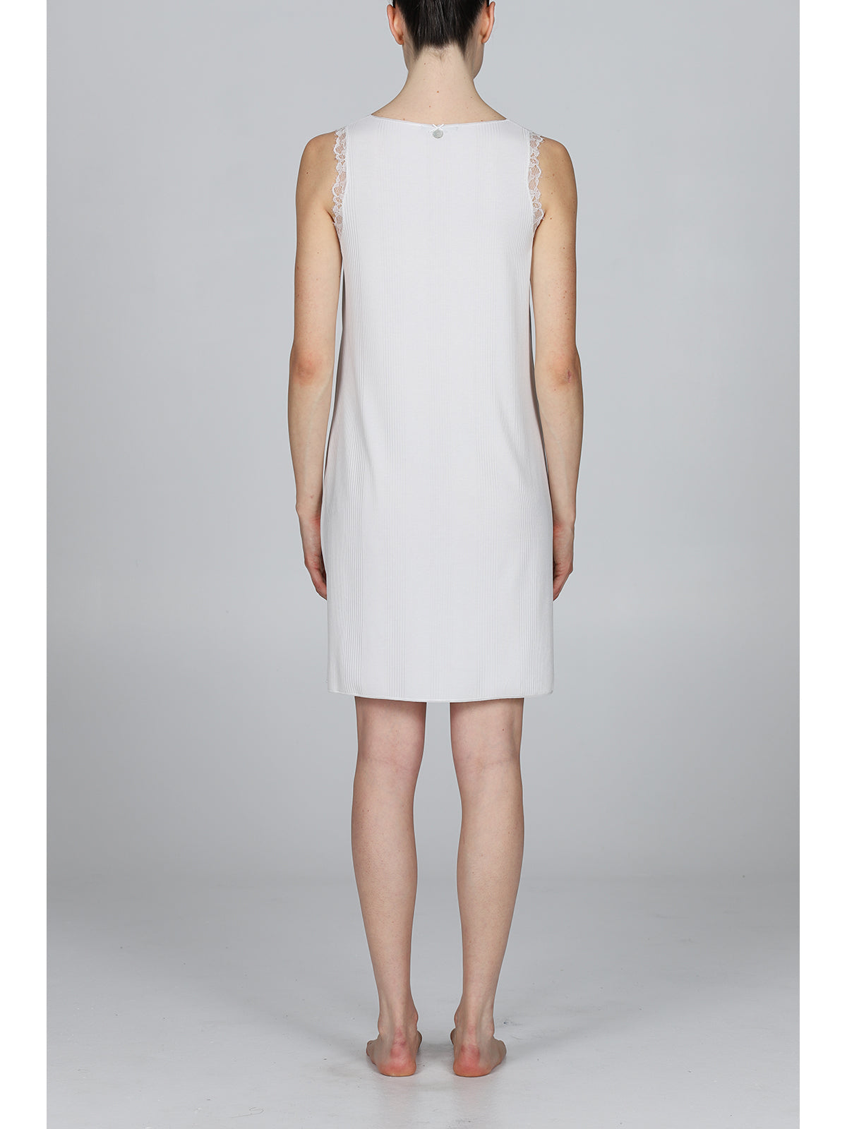 Camicia Da Notte Con Pizzo In Micromodal