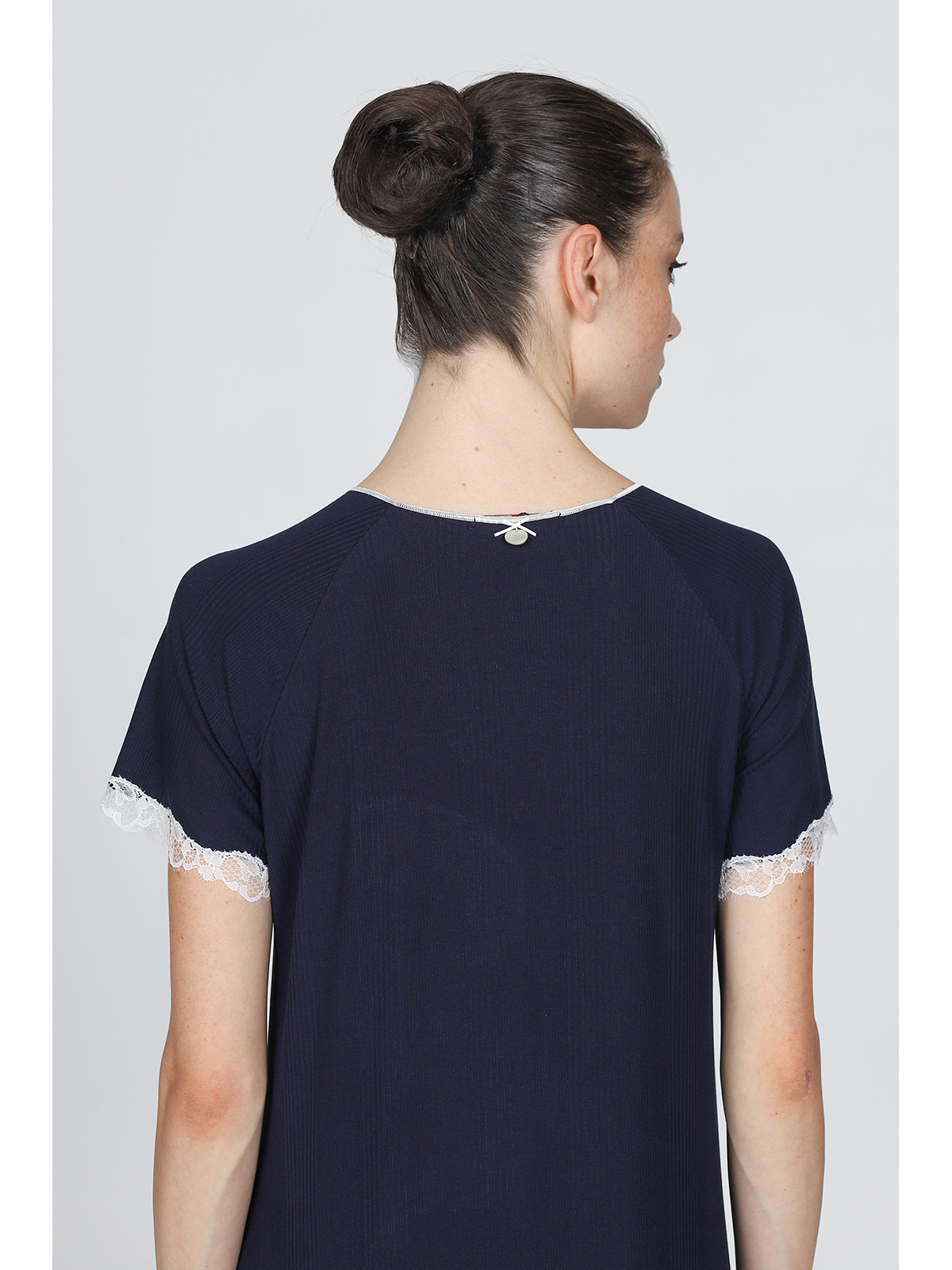 Morbida Camicia Da Notte In Micromodal