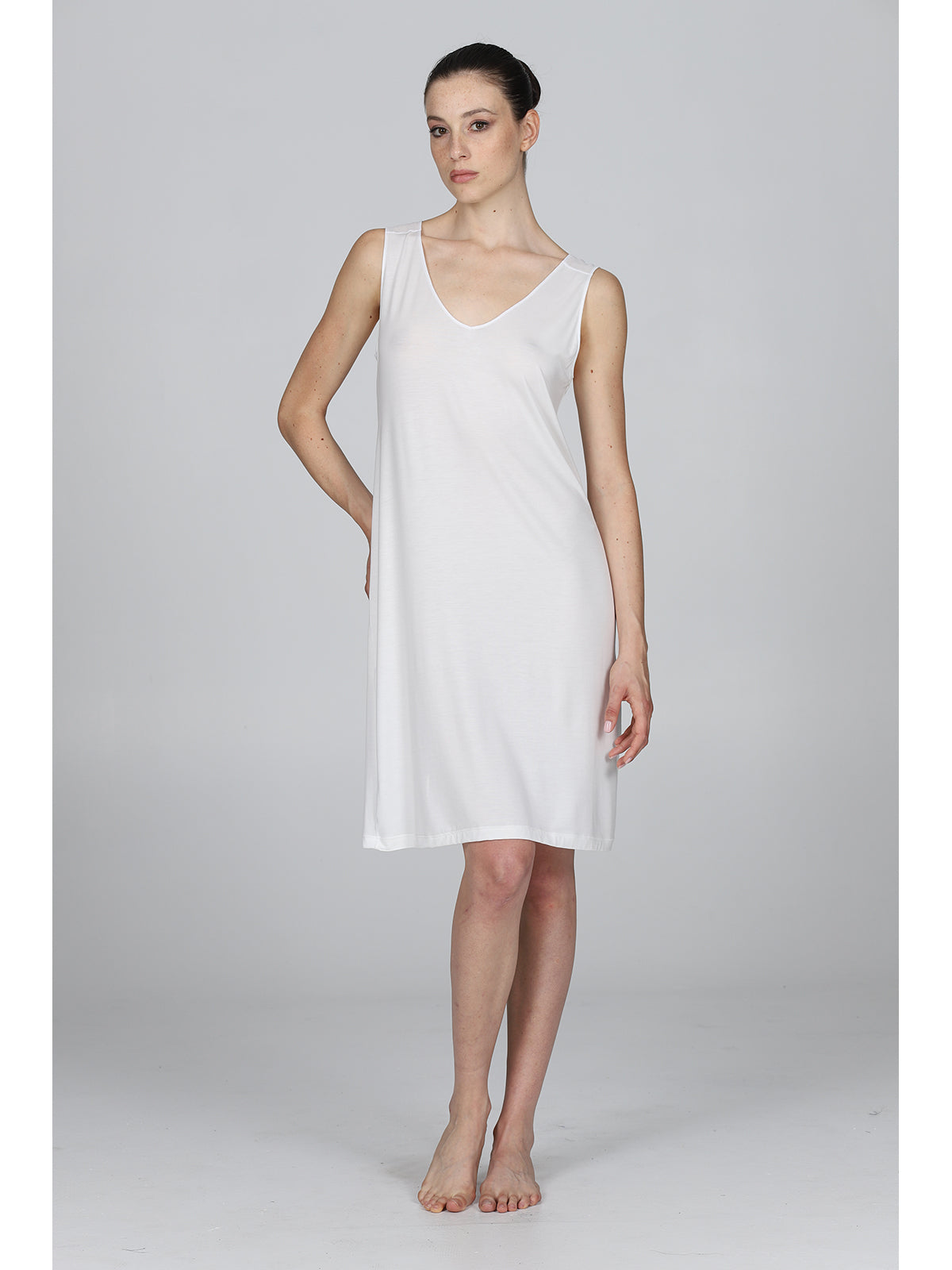 Morbida Camicia Da Notte In Micromodal