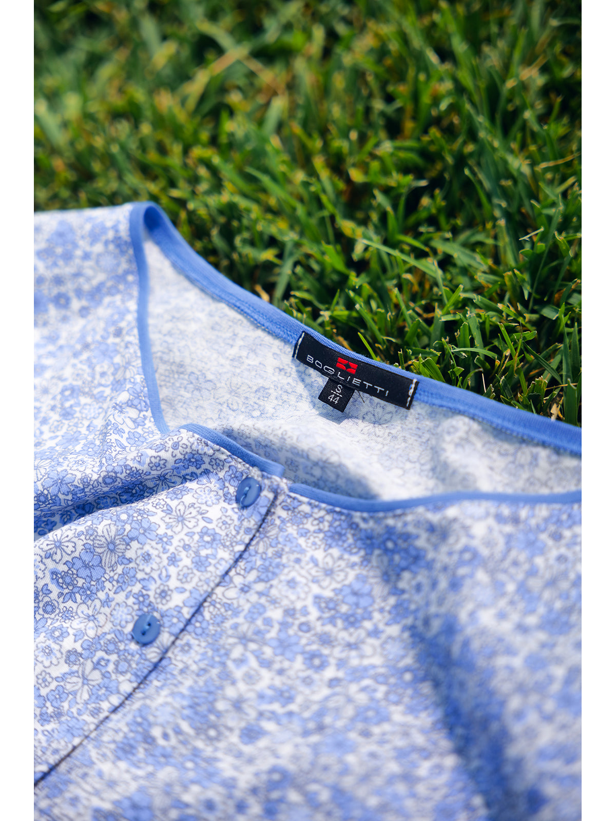 Fresca Camicia Da Notte In 100% Cotone