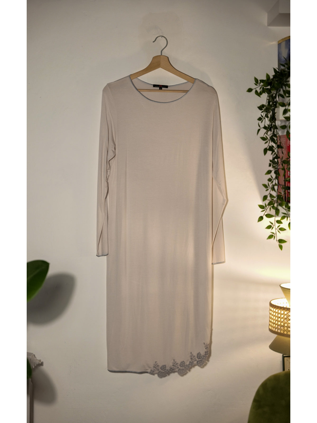 Camicia da notte con spacco in modal