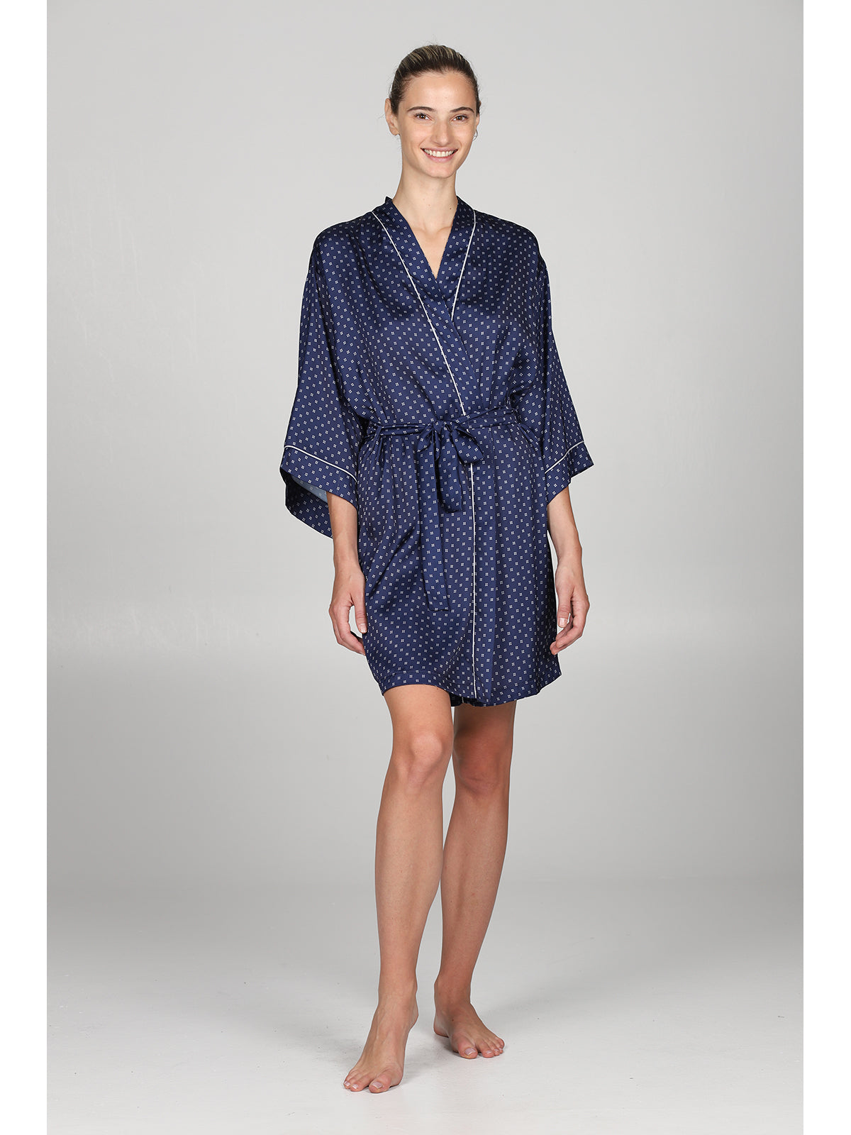 Elegante Vestaglia In Raso – Boglietti