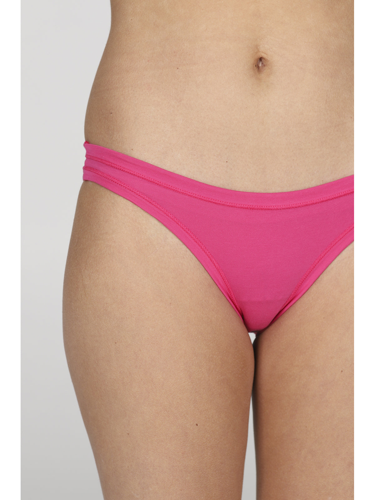 Mini Slip Colorato In Cotone Elasticizzato