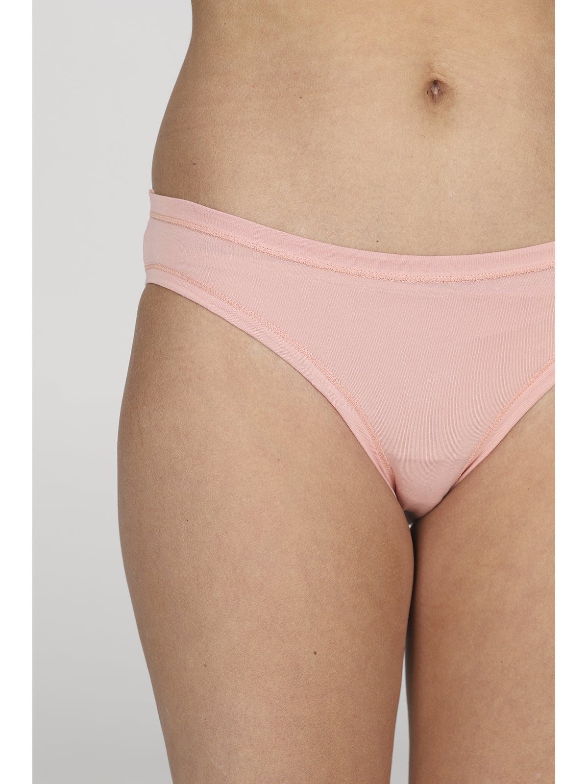Midi Slip Colorato In Cotone Elasticizzato