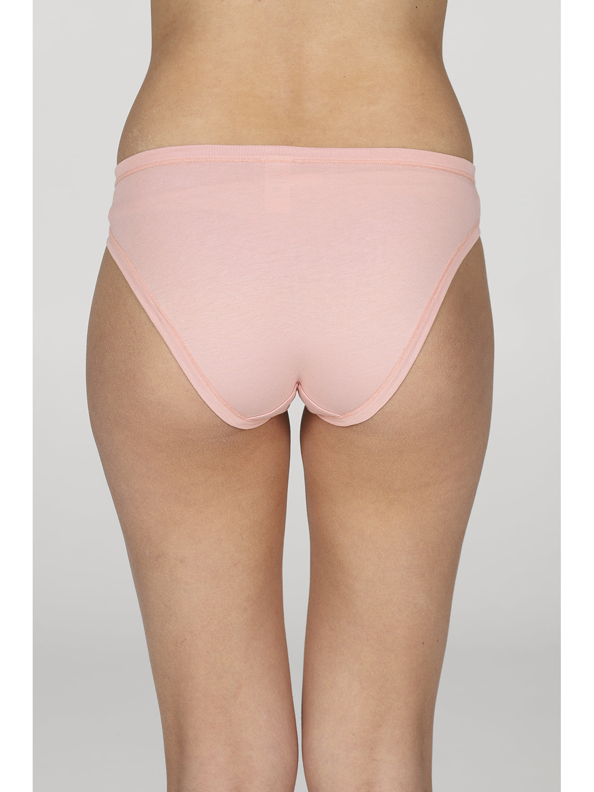Midi Slip Colorato In Cotone Elasticizzato