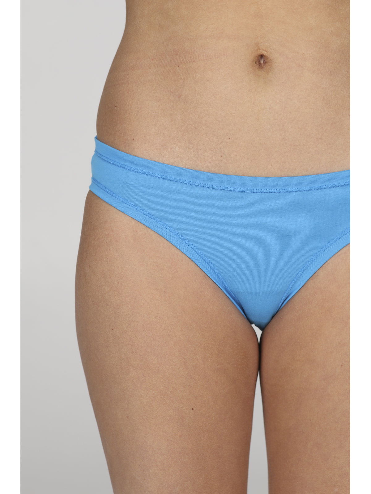 Midi Slip Colorato In Cotone Elasticizzato