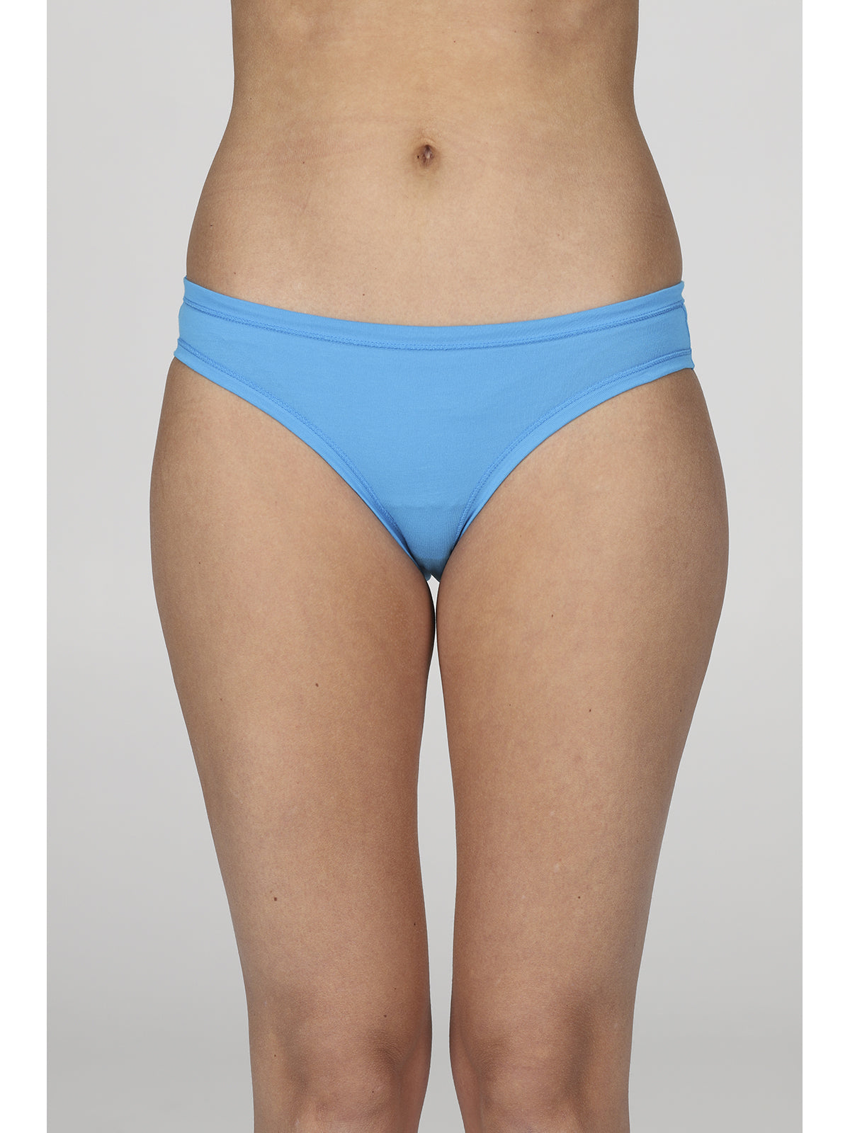 Midi Slip Colorato In Cotone Elasticizzato