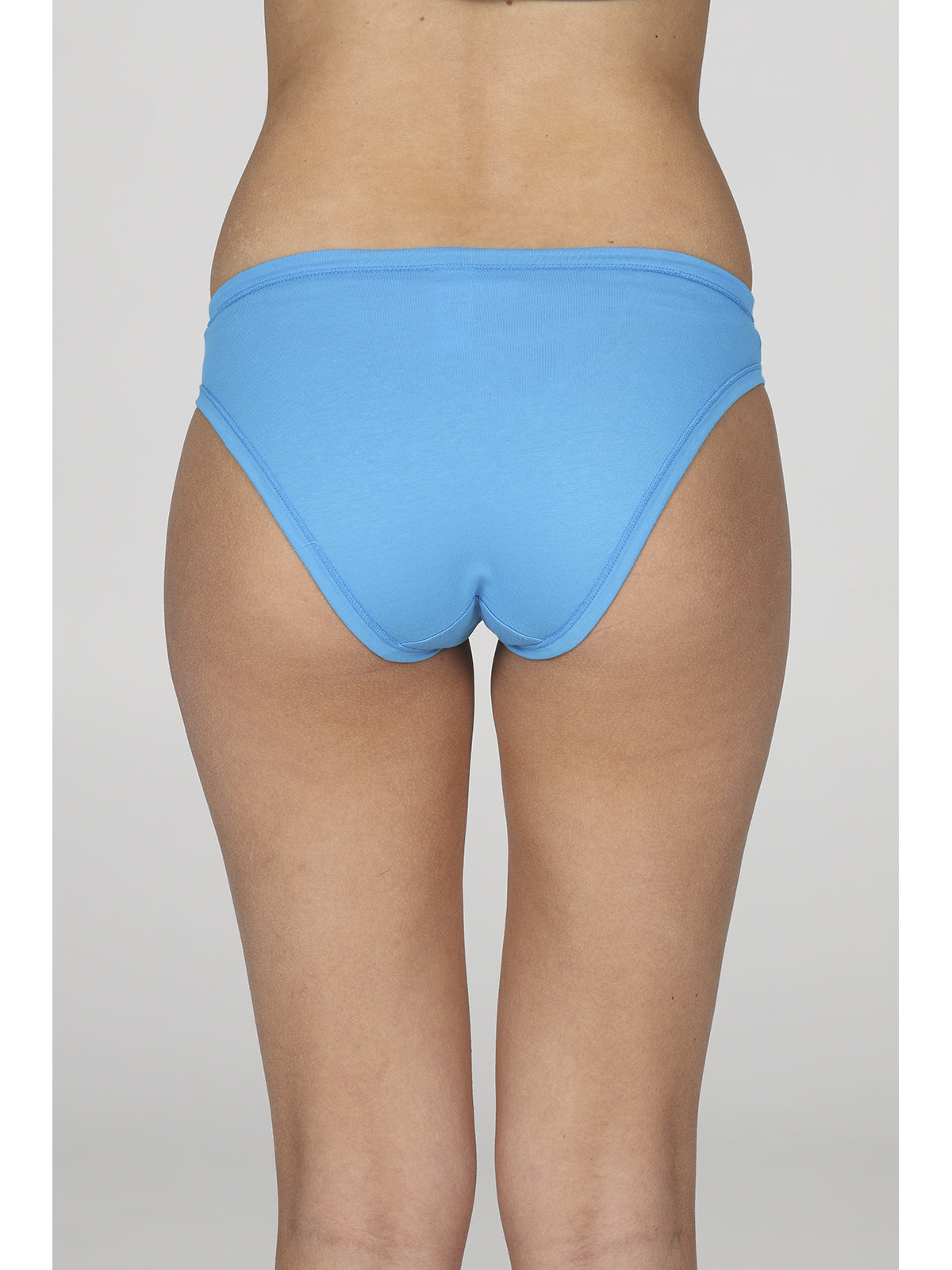 Midi Slip Colorato In Cotone Elasticizzato