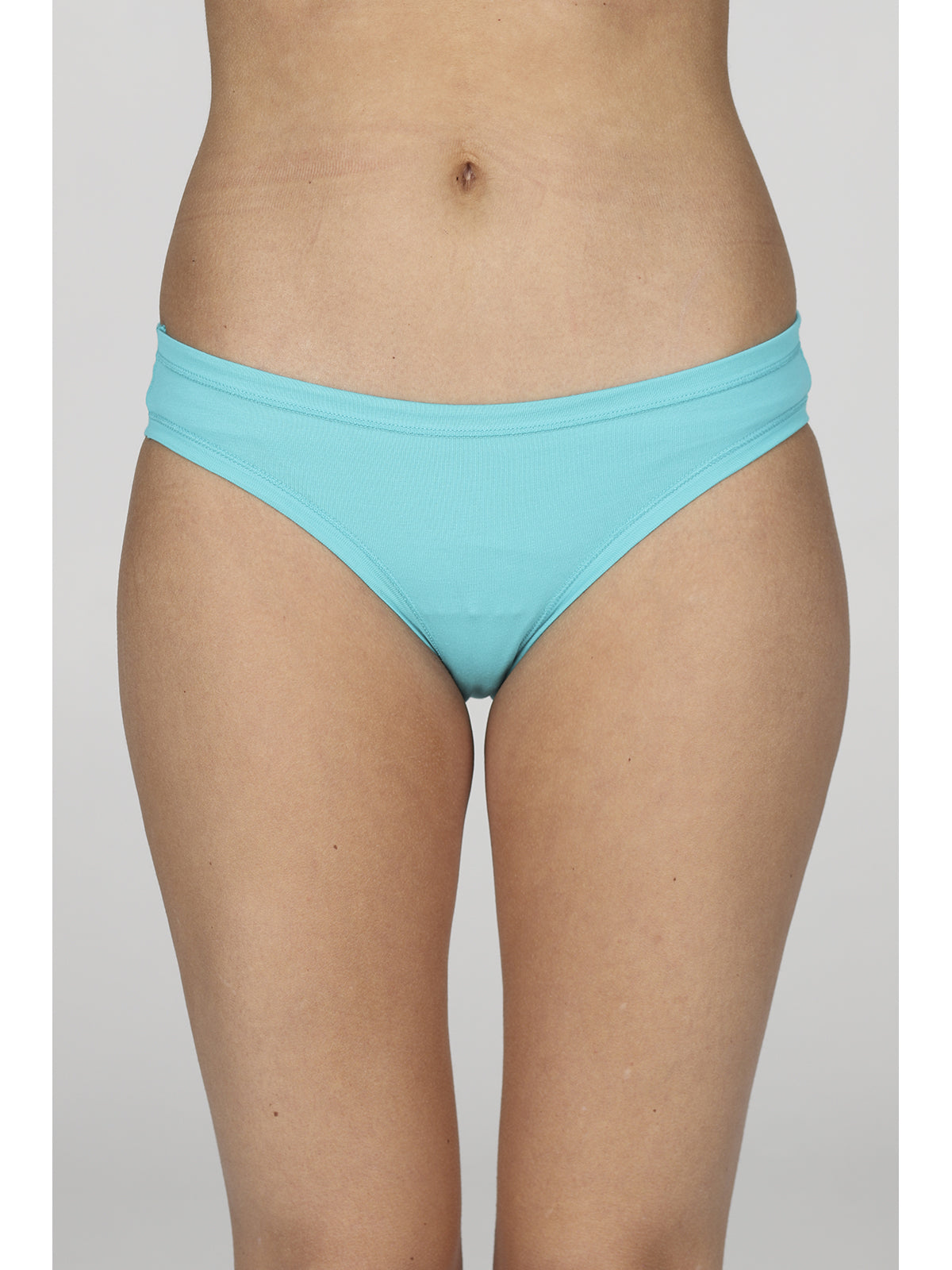 Midi Slip Colorato In Cotone Elasticizzato