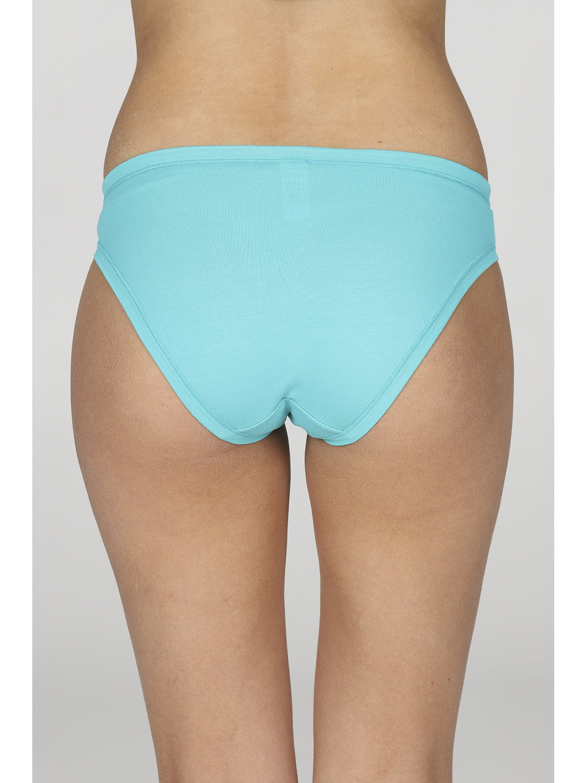 Midi Slip Colorato In Cotone Elasticizzato