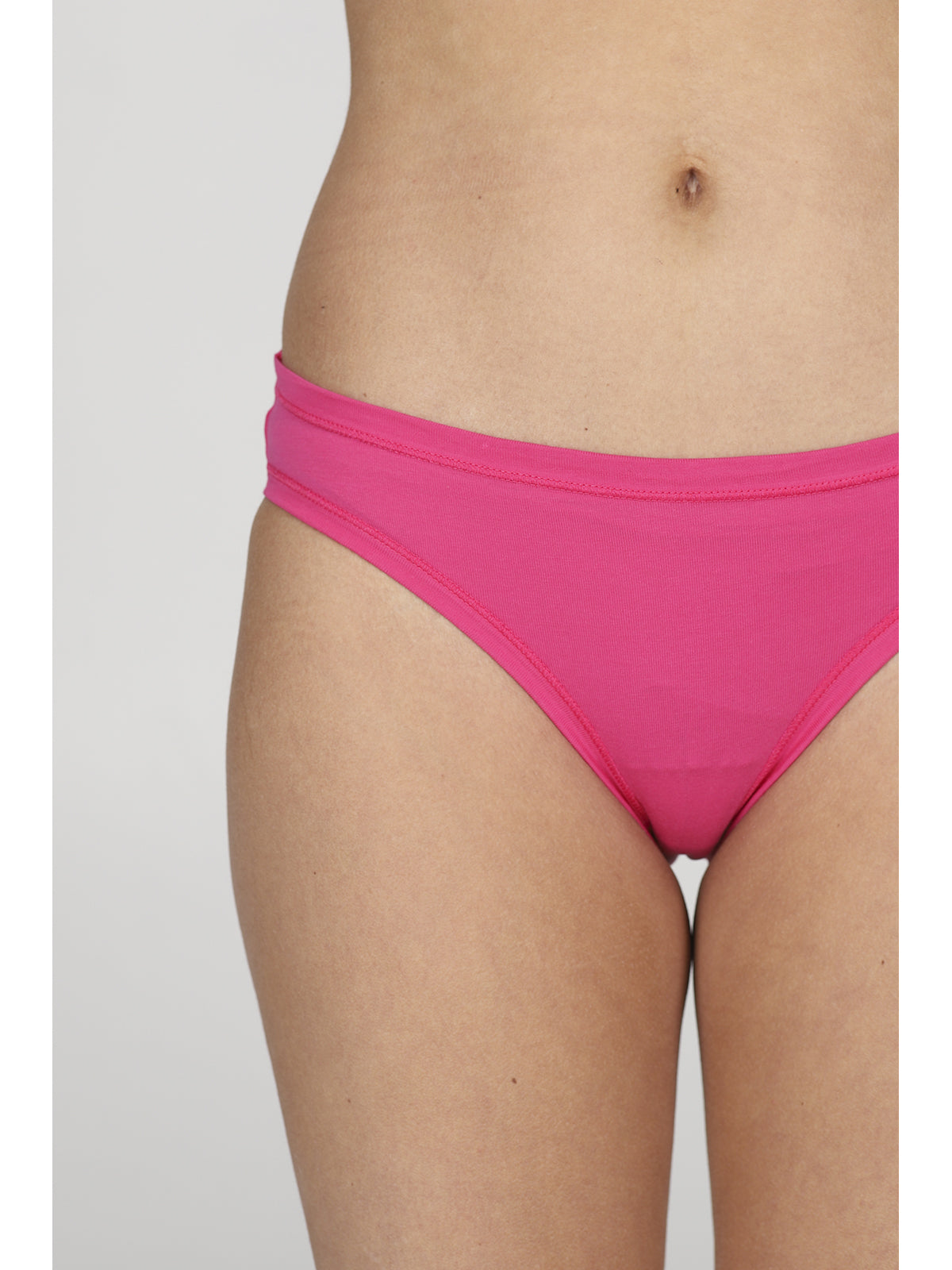 Midi Slip Colorato In Cotone Elasticizzato