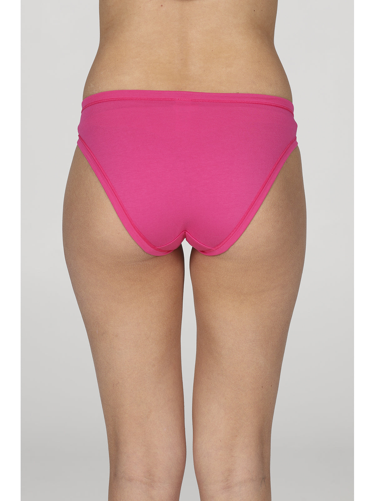 Midi Slip Colorato In Cotone Elasticizzato