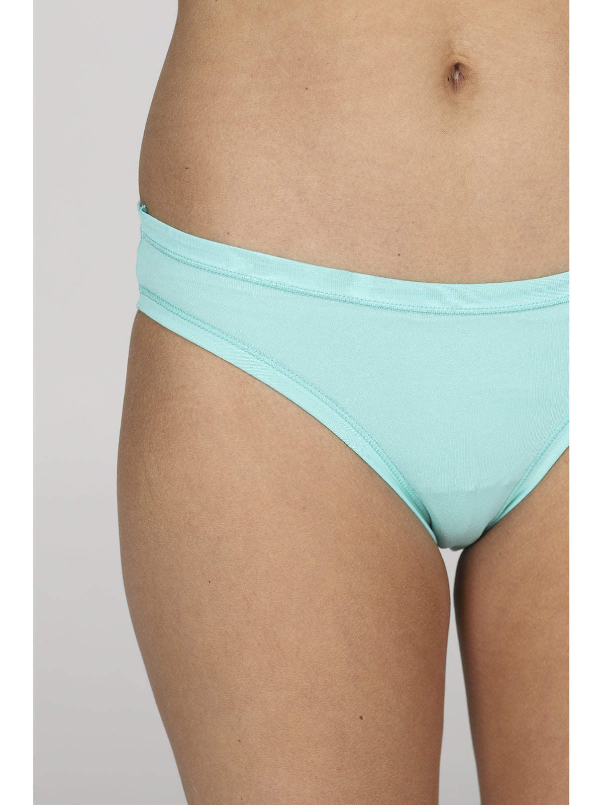 Midi Slip Colorato In Cotone Elasticizzato