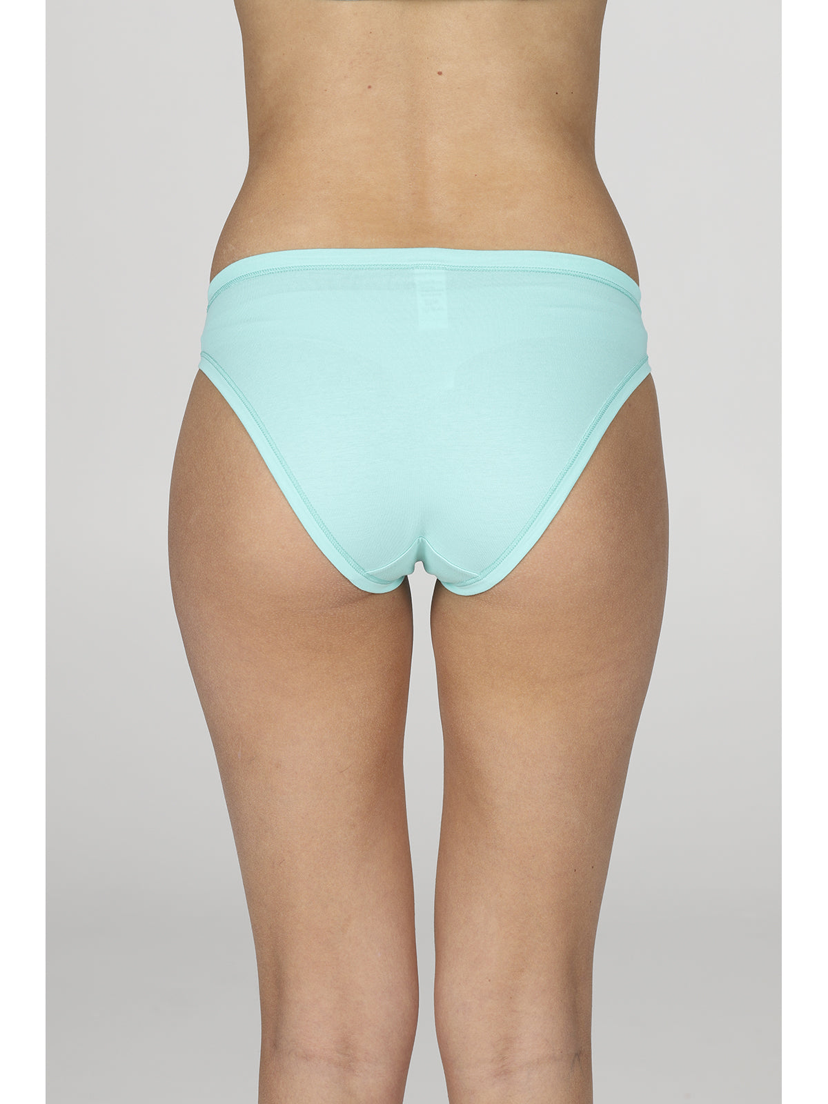 Midi Slip Colorato In Cotone Elasticizzato