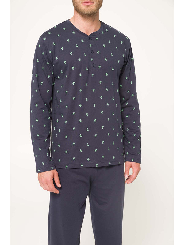 Fresh 100% cotton jersey serafino pajamas