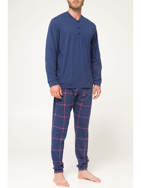Fresh 100% cotton jersey pajamas with edges