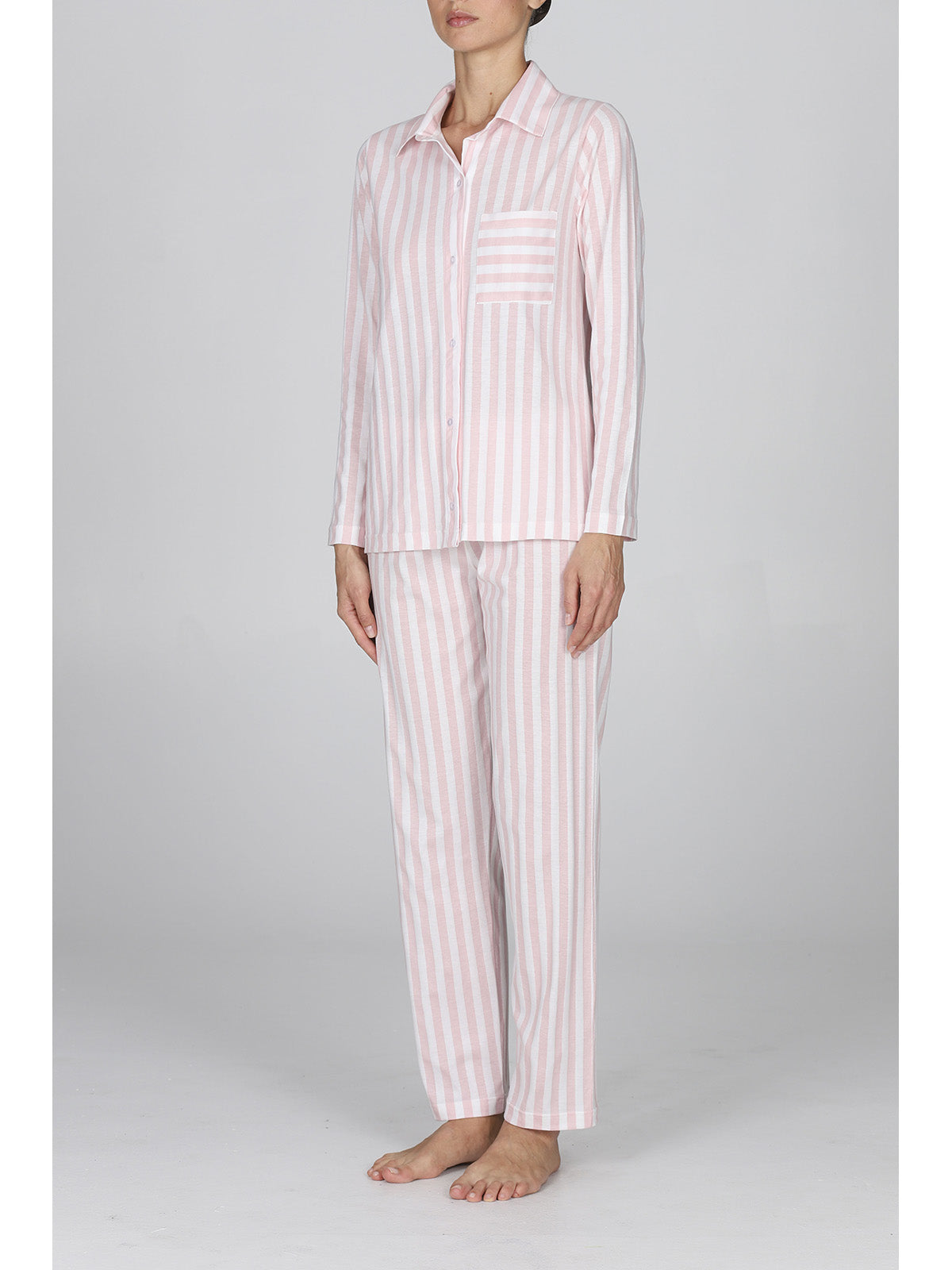 Fresco pigiama donna in puro cotone