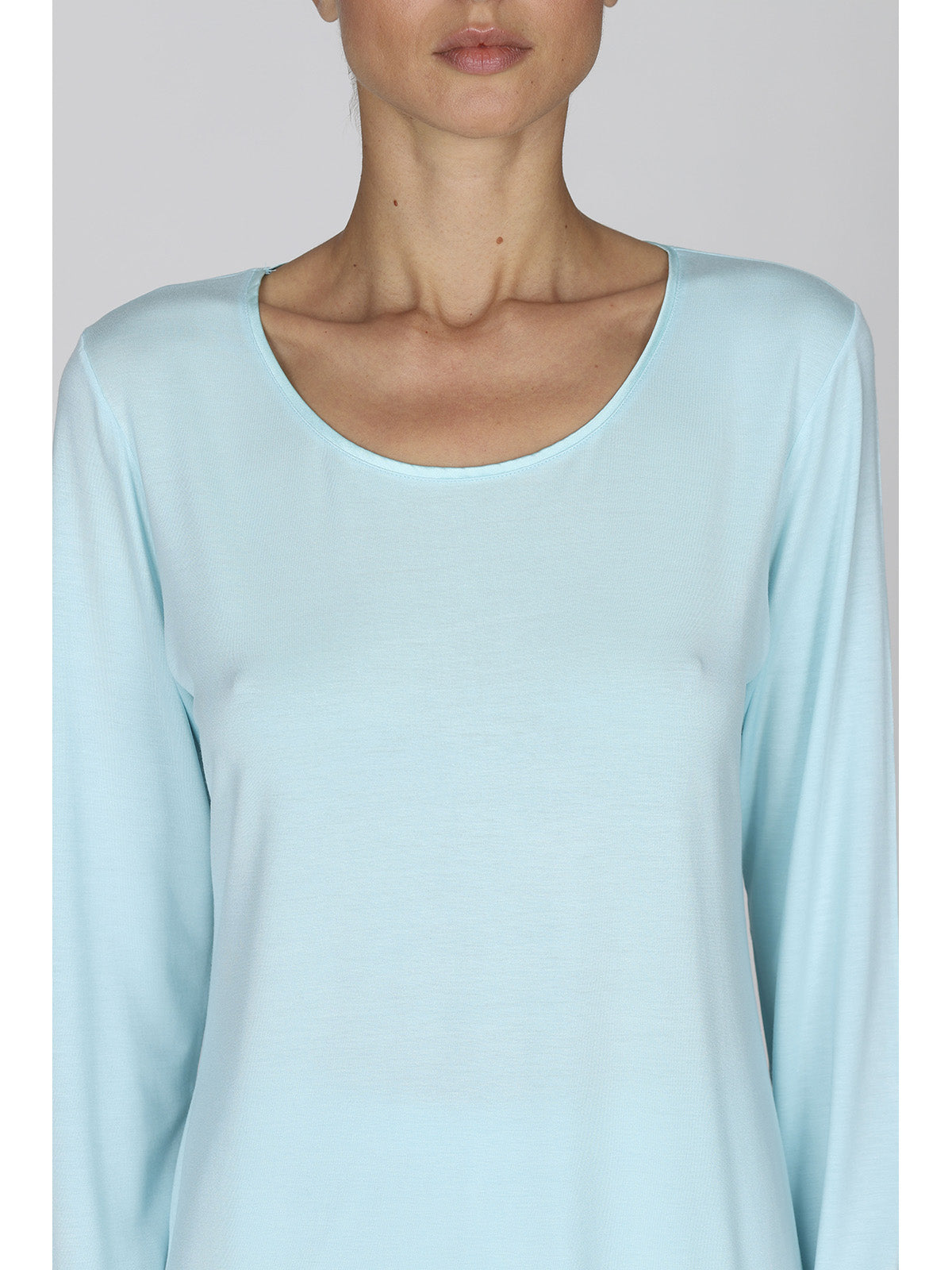 Pigiama lungo donna in morbido modal