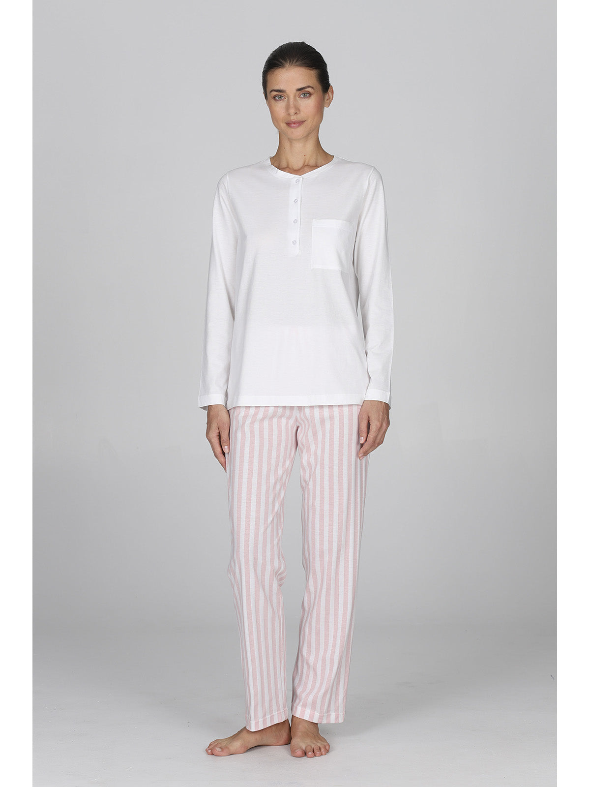 Fresco pigiama donna in 100% cotone