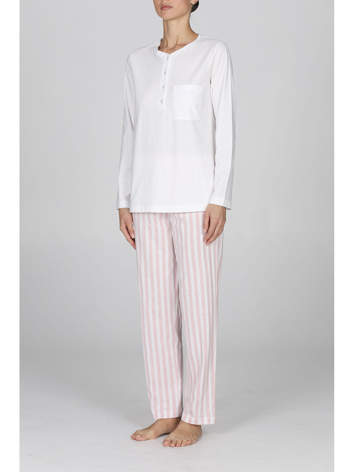 Fresco pigiama donna in 100% cotone