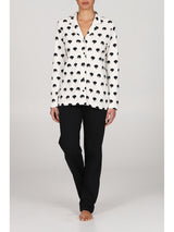 Pigiama Cardigan In Puro Cotone Invernale