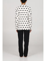 Pigiama Cardigan In Puro Cotone Invernale
