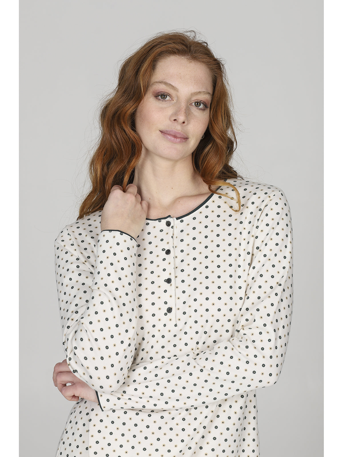 Pigiama donna fiorellini