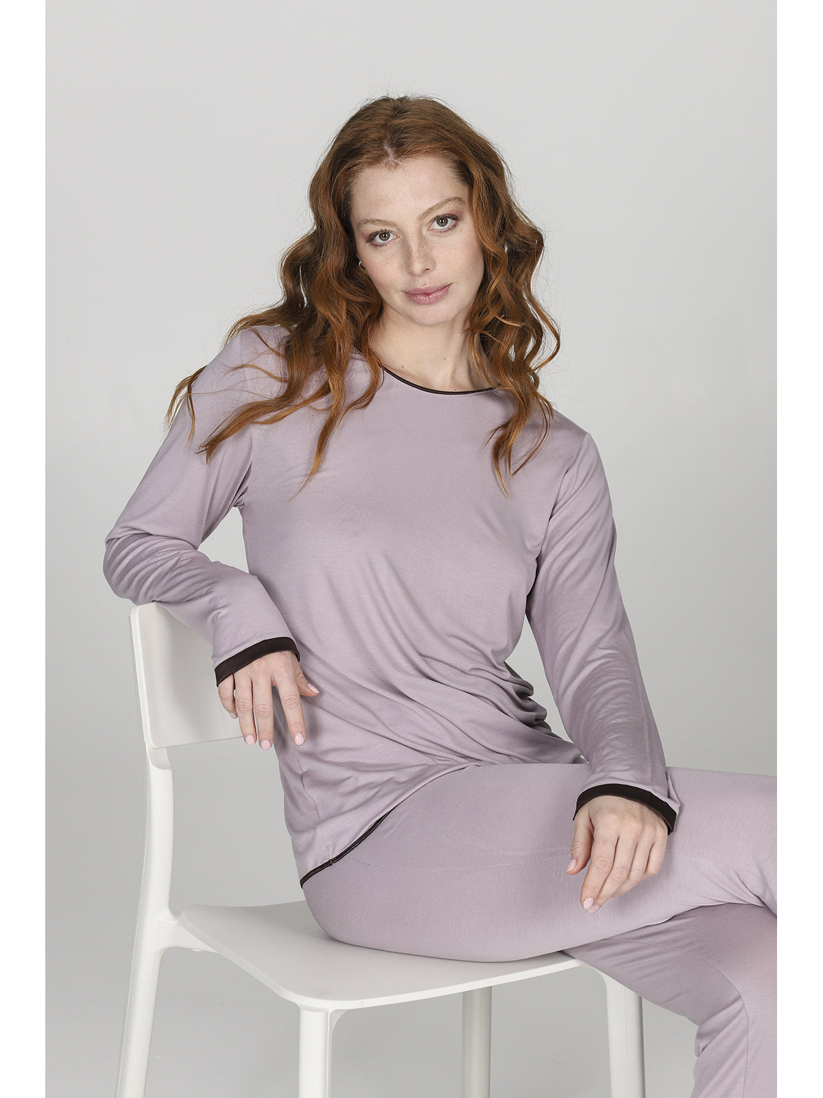 Pigiama donna stile minimal in modal