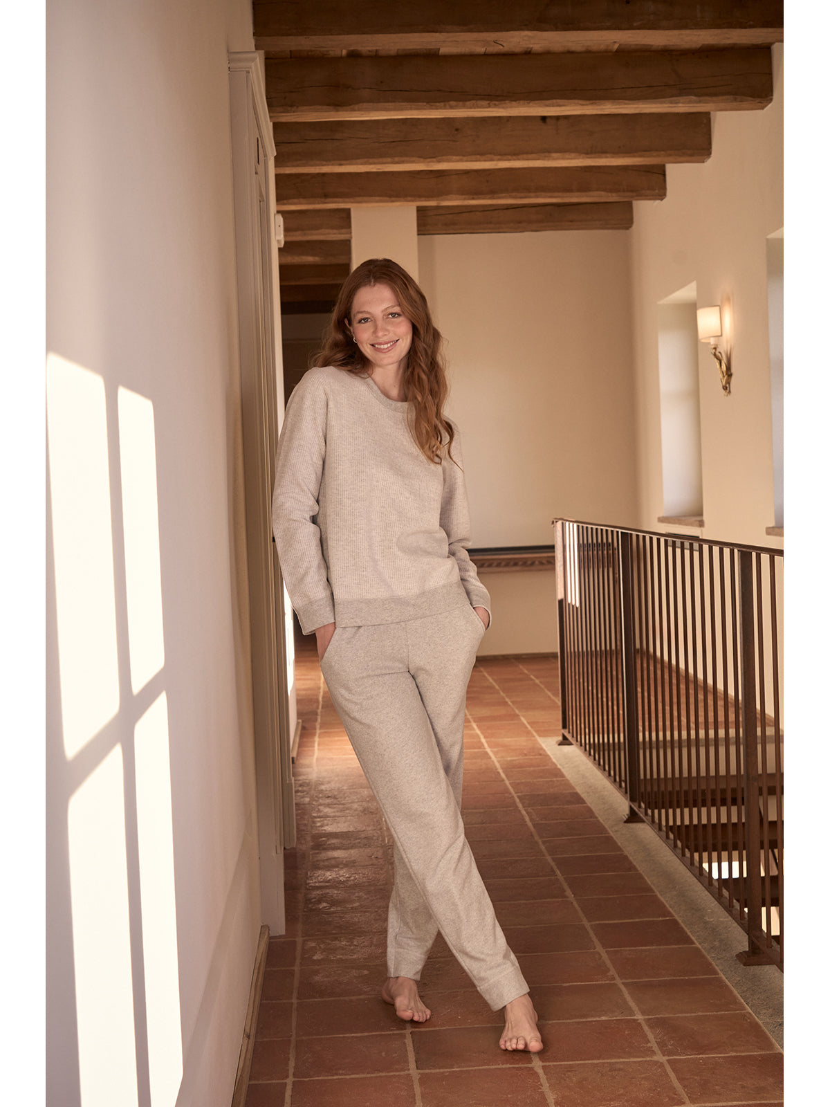 Pigiama double donna in misto cotone