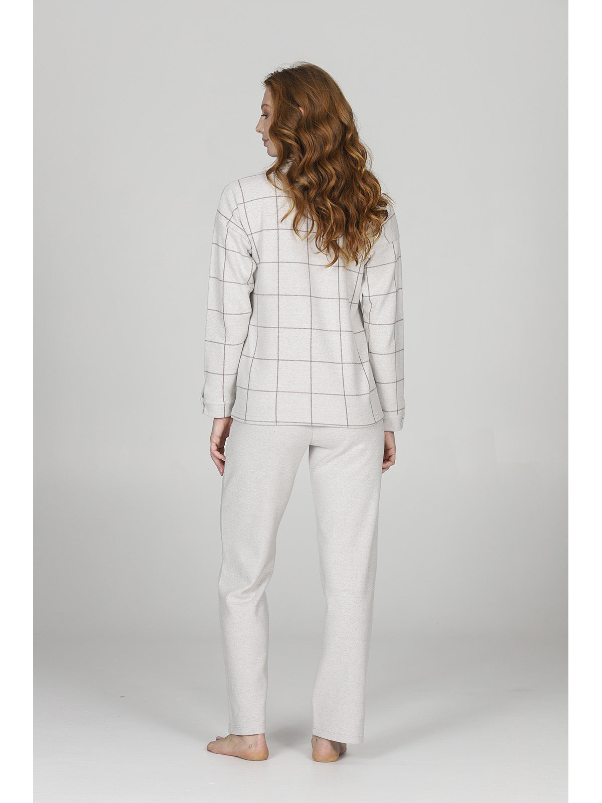 Pigiama in caldo e confortevole jacquard