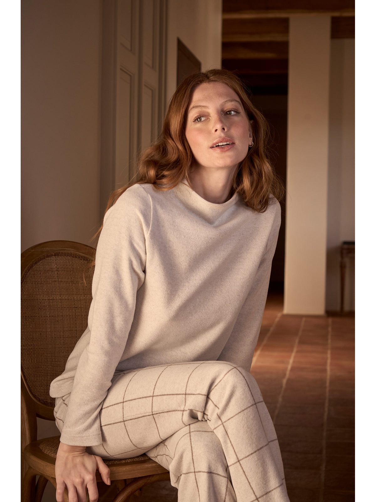 Pigiama in caldo e confortevole jacquard