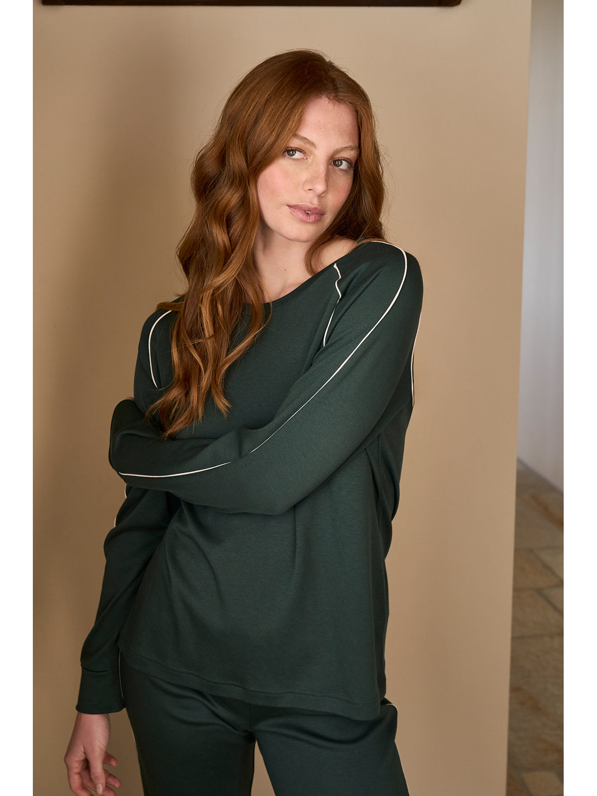 Pigiama donna sporty in cotone modal