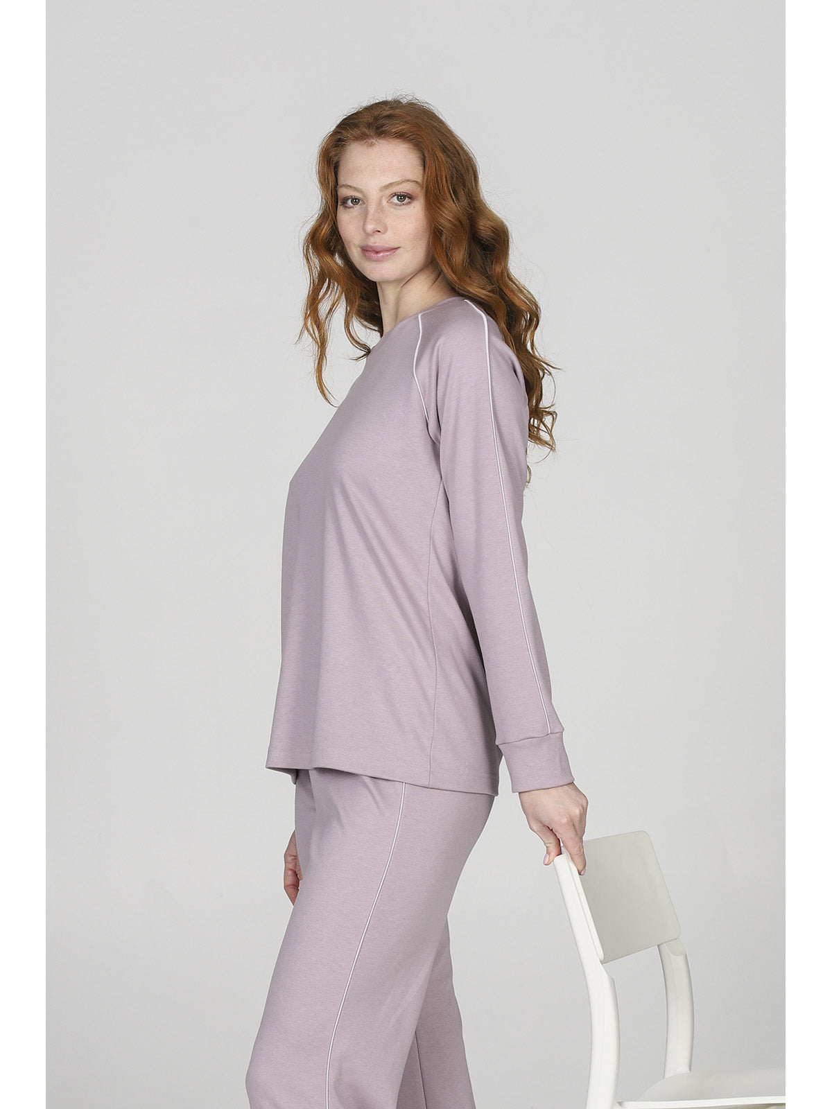 Pigiama donna sporty in cotone modal