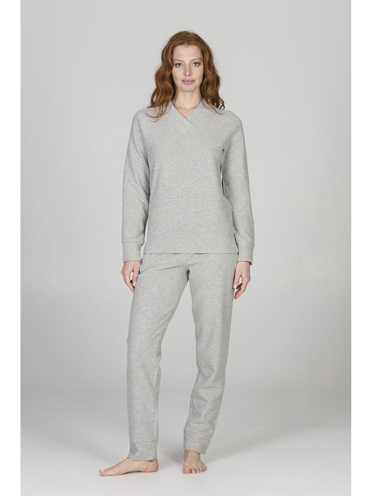 Pigiama double donna in misto cotone