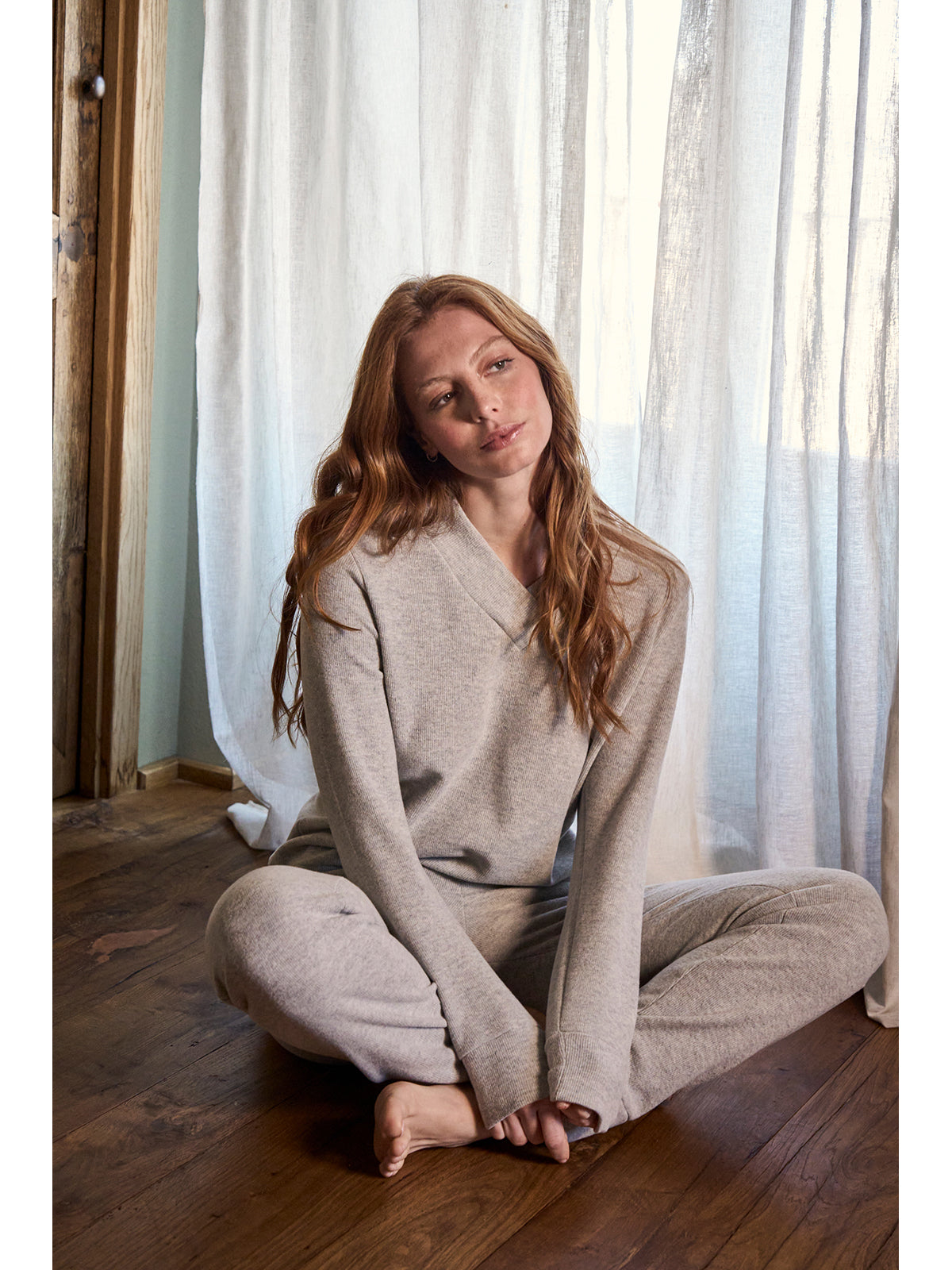 Pigiama double donna in misto cotone