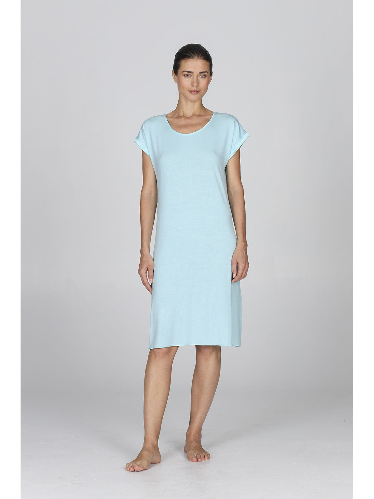 Camicia da notte mezza manica in morbidissimo modal