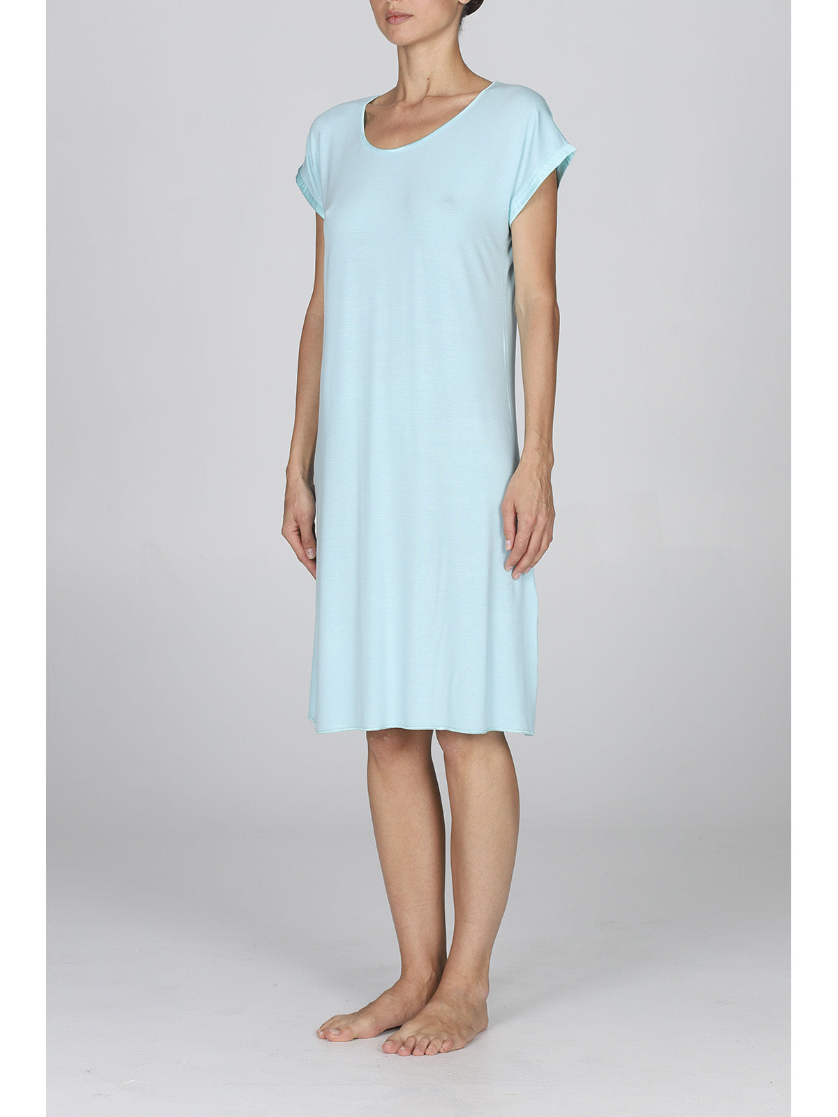 Camicia da notte mezza manica in morbidissimo modal