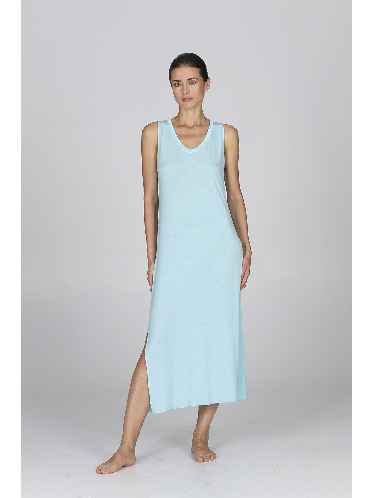 Camicia da notte spalla larga in morbidissimo modal