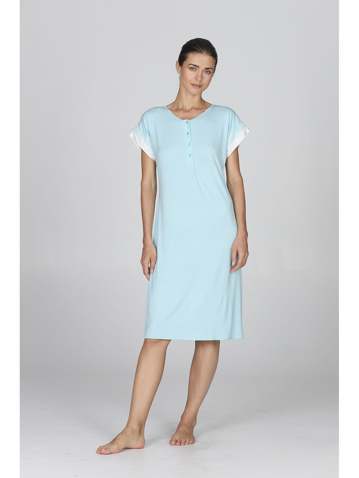 Elegante camicia da notte in morbidissimo modal