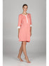 Camicia da notte manica a 3/4 in morbido micromodal Corallo Boglietti