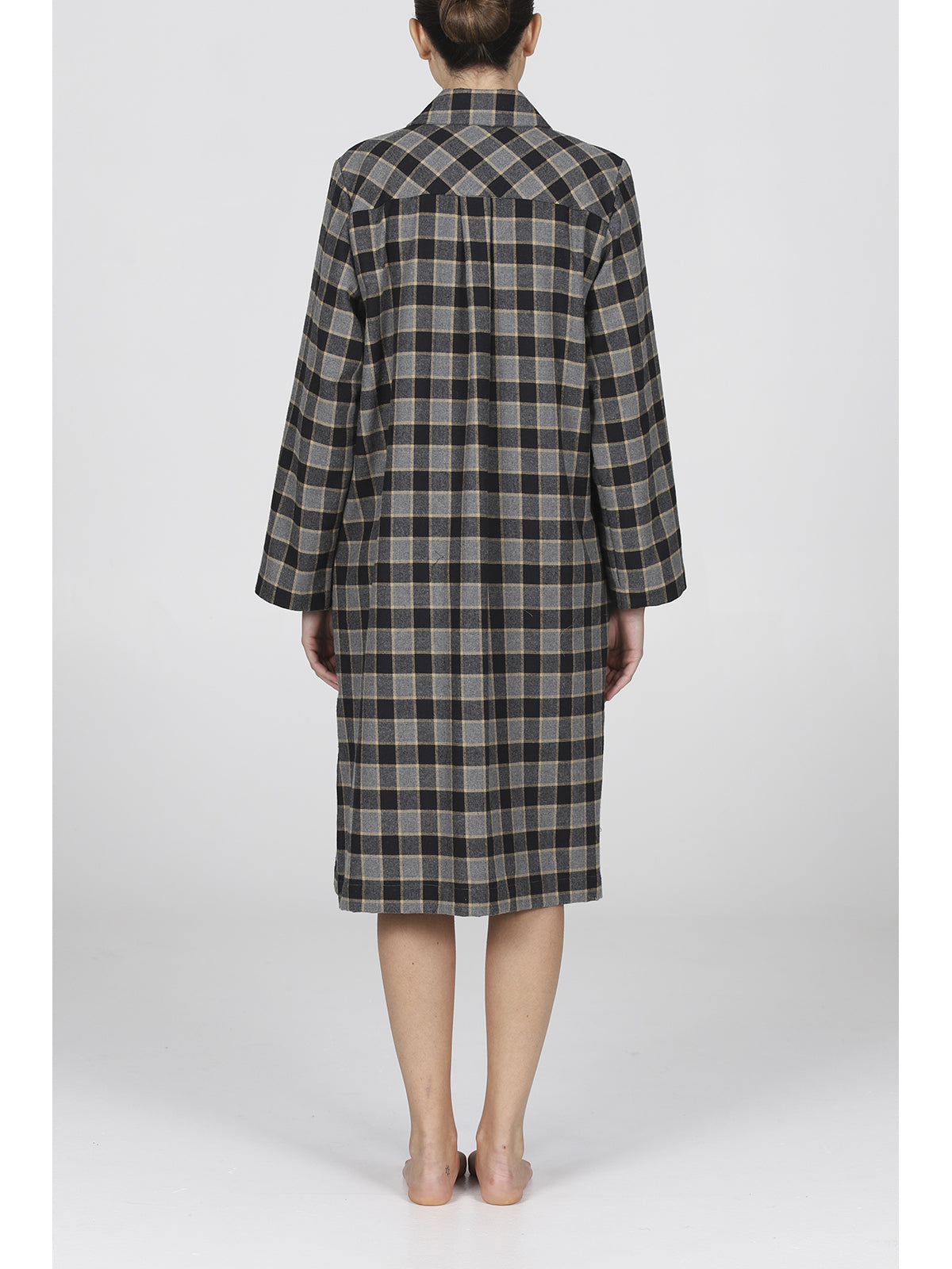 Camicia da notte in calda flanella