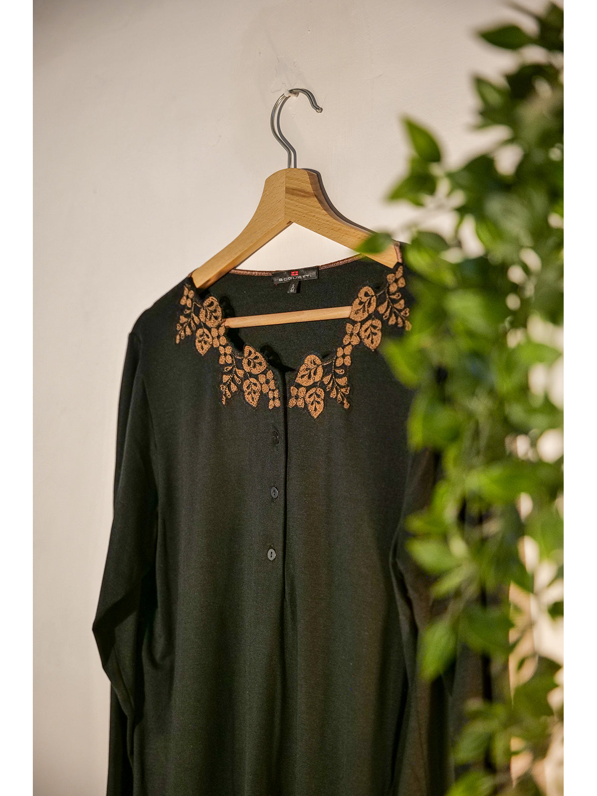 Camicia da notte lunga in modal