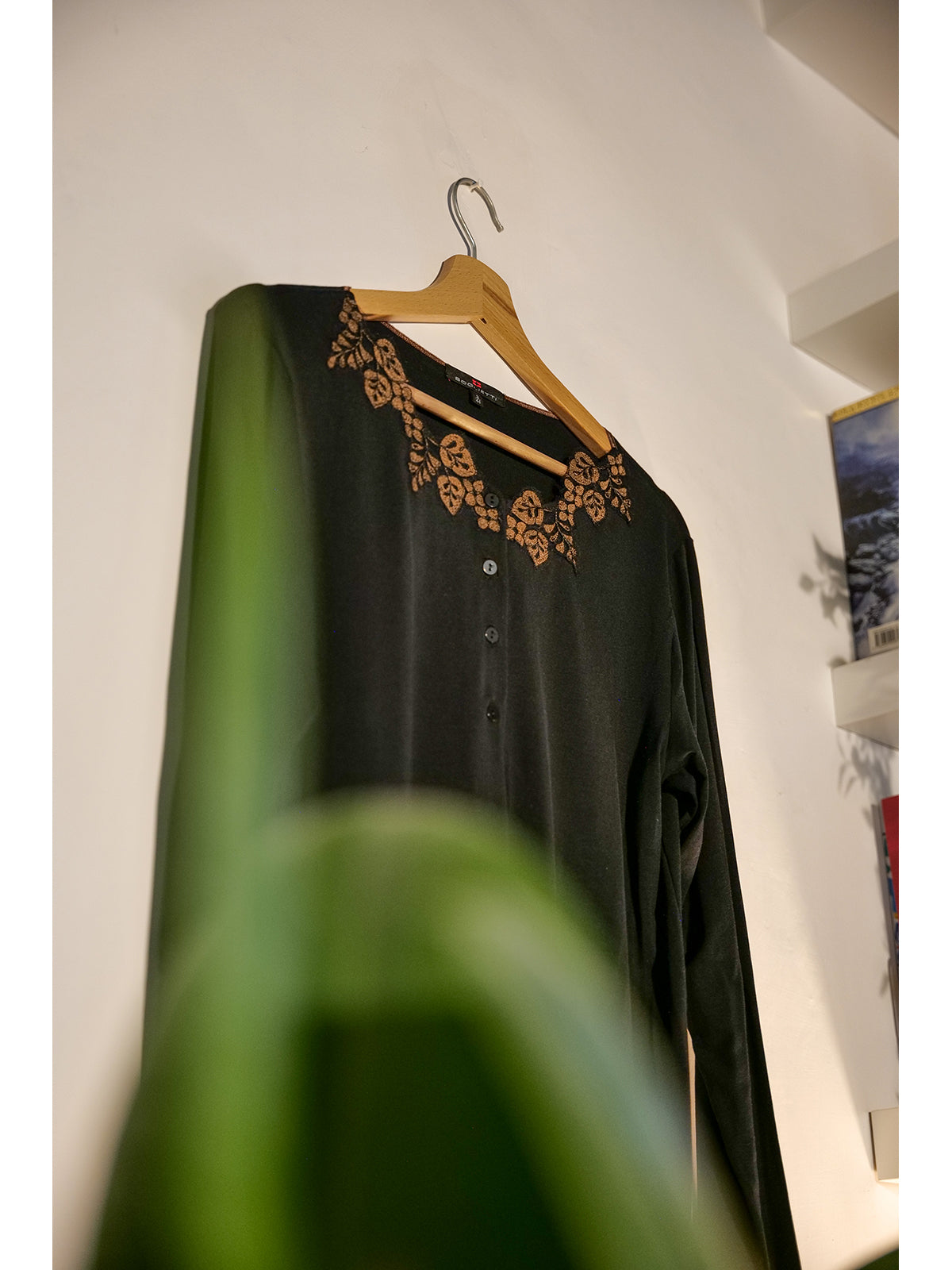Camicia da notte lunga in modal