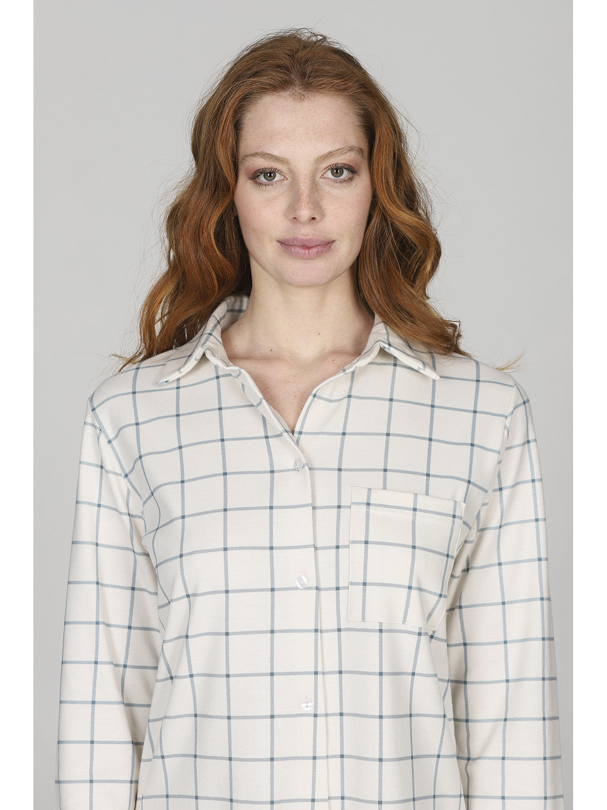Camicia da notte in caldo cotone