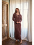Elegante camicia da notte lunga in modal