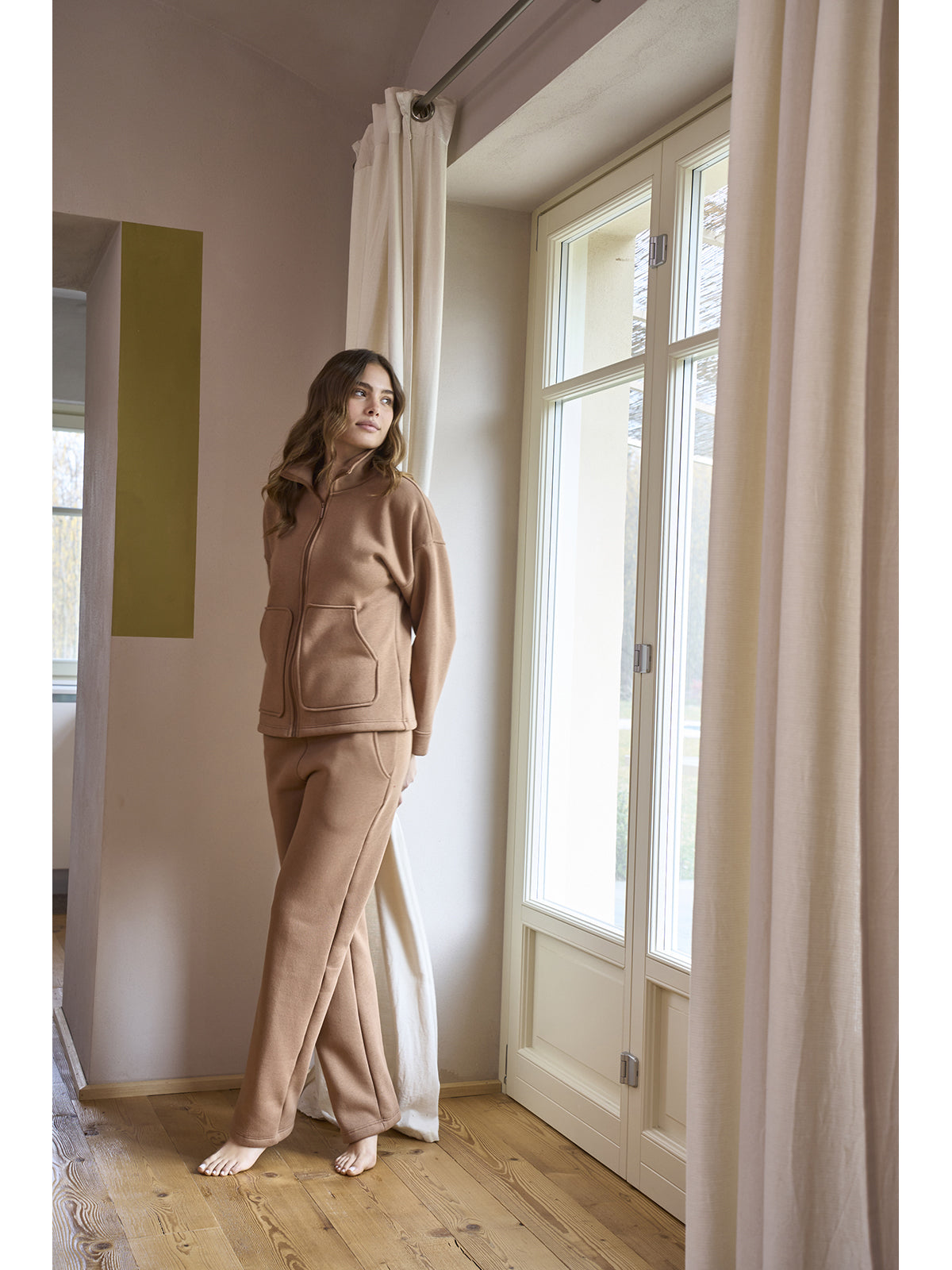 Calda tuta zip con tasconi