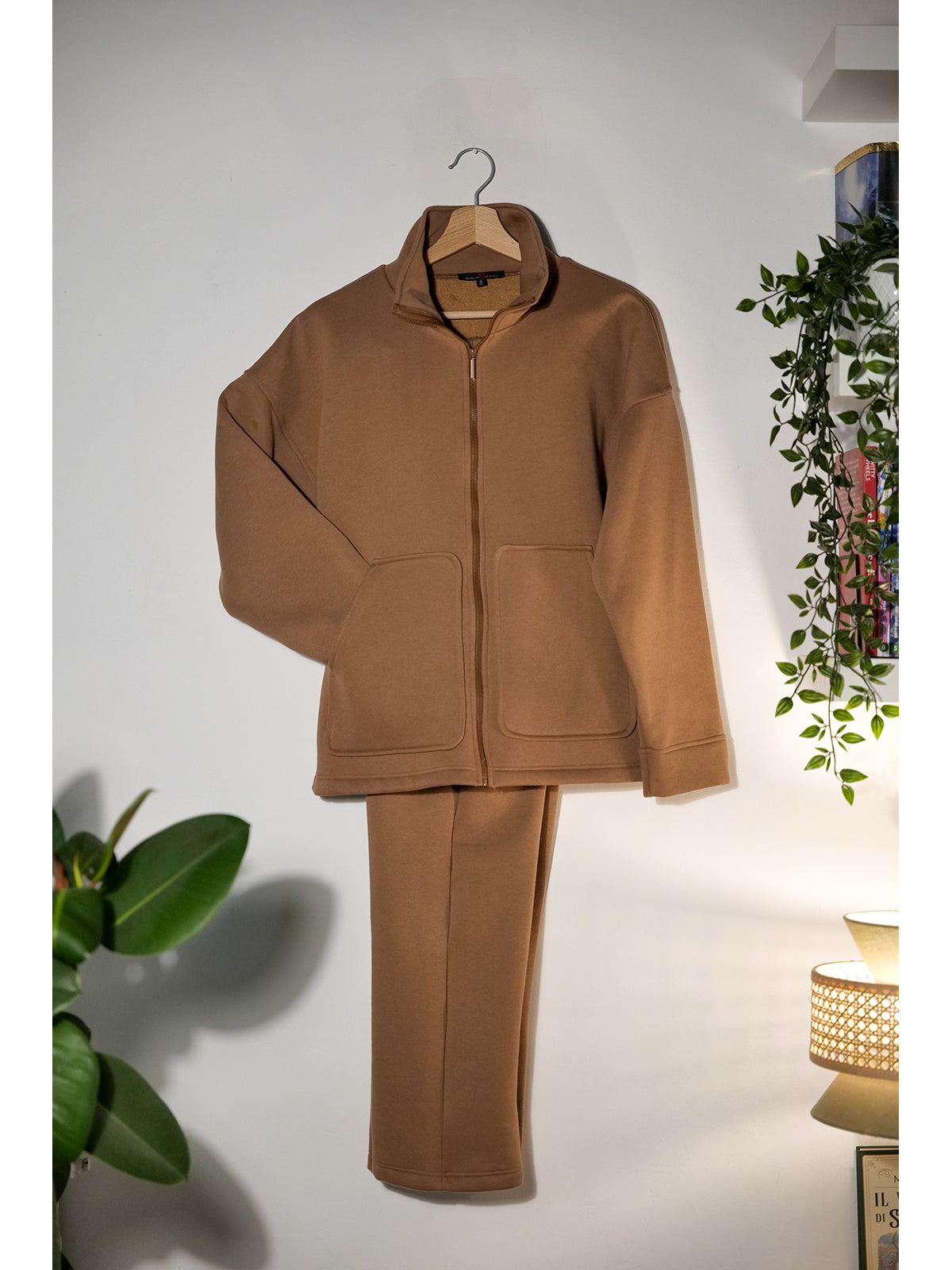 Calda tuta zip con tasconi