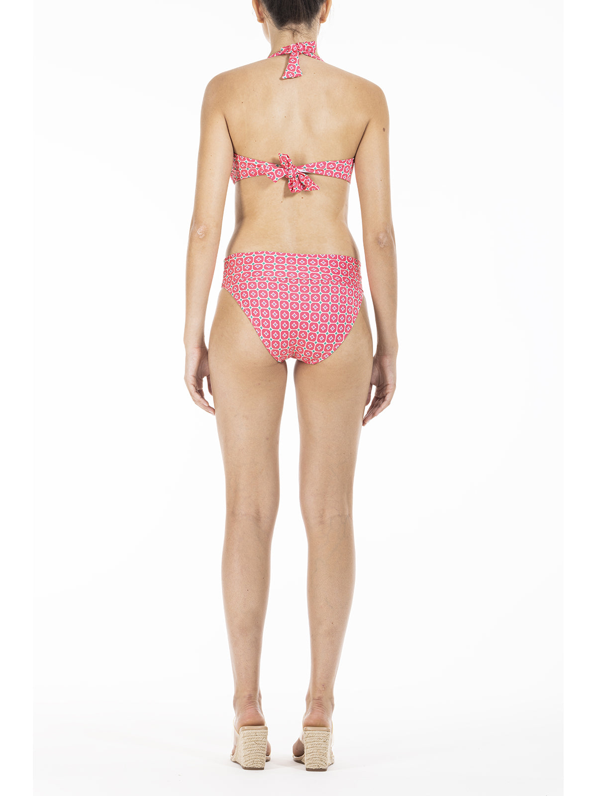 Costume bikini triangolo con ferretto Quadrrosa Boglietti