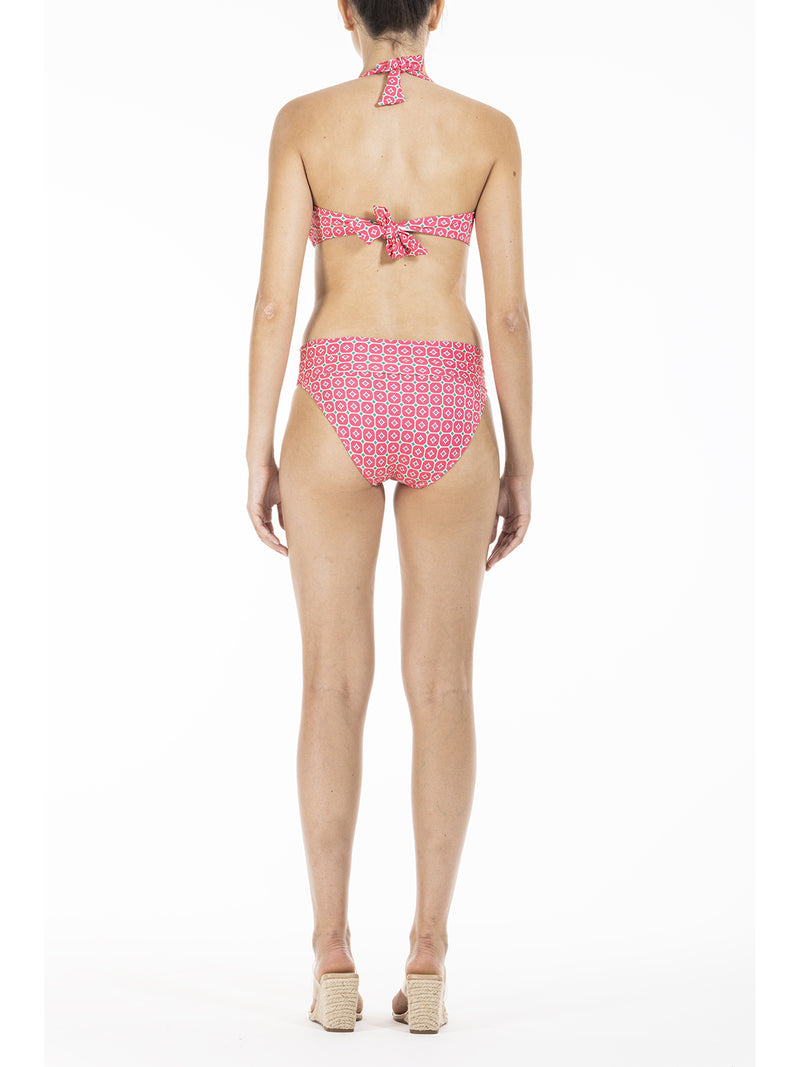 Costume bikini triangolo con ferretto Quadrrosa Boglietti