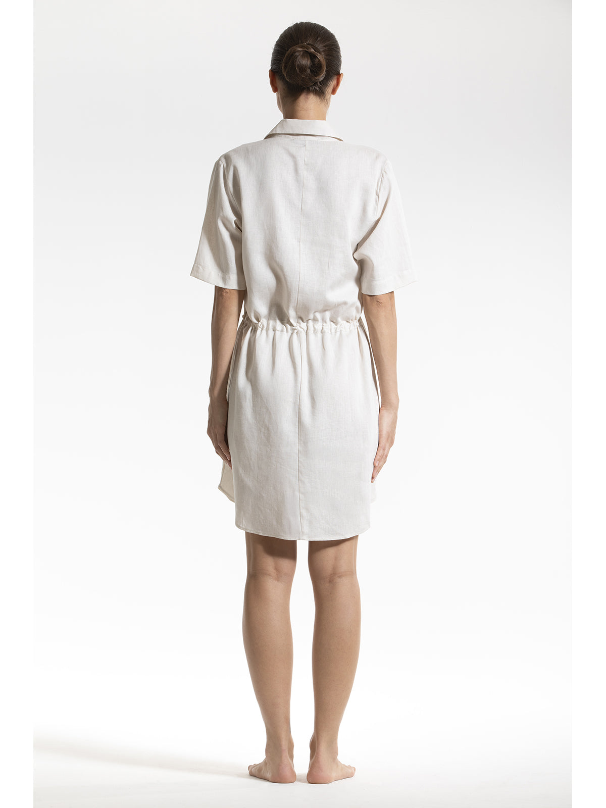 Camicione in lino e bamboo